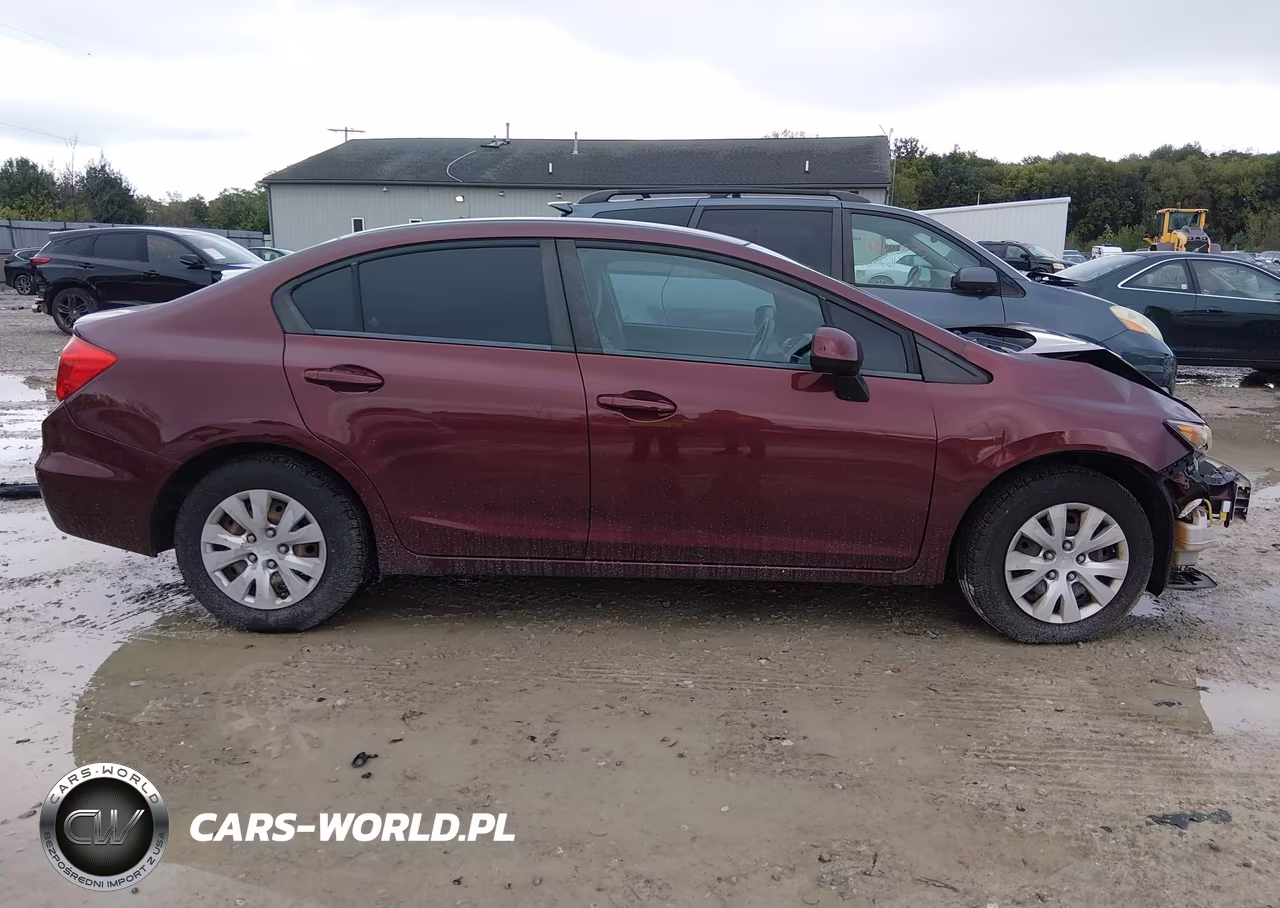 2012 Honda Civic Sdn Lx VIN:19XFB2F59CE043816 - 13