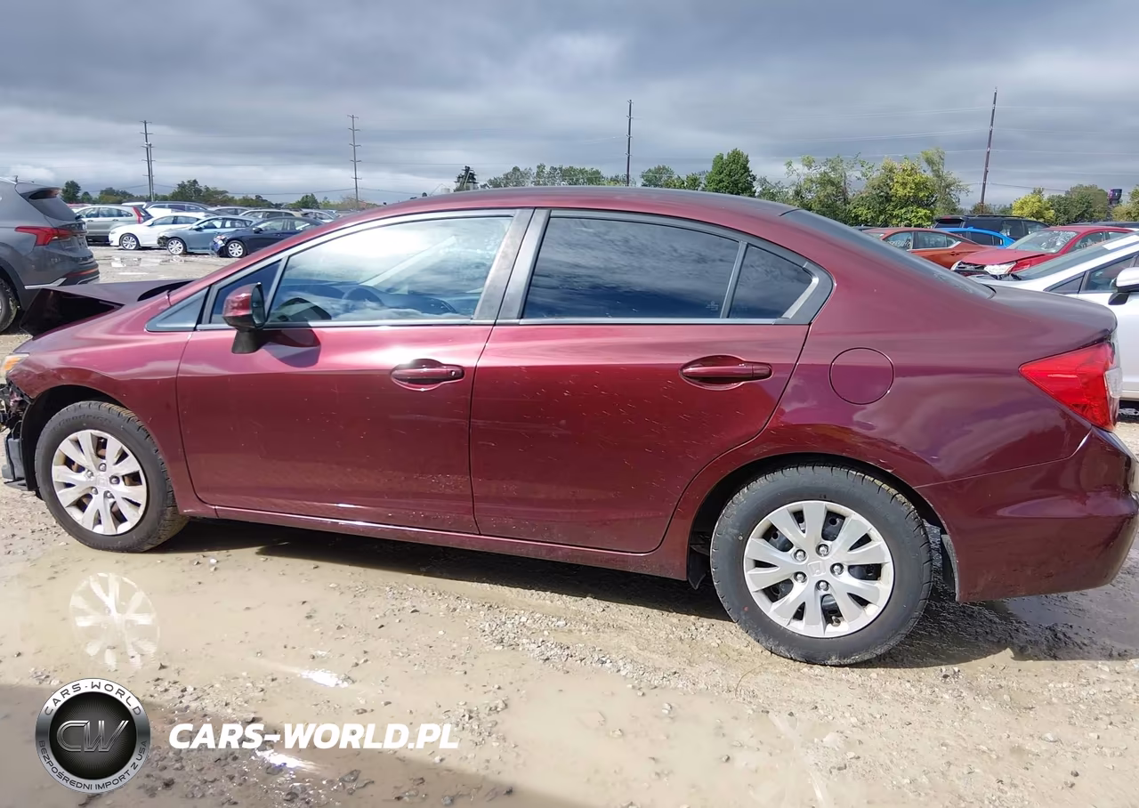 2012 Honda Civic Sdn Lx VIN:19XFB2F59CE043816 - 14