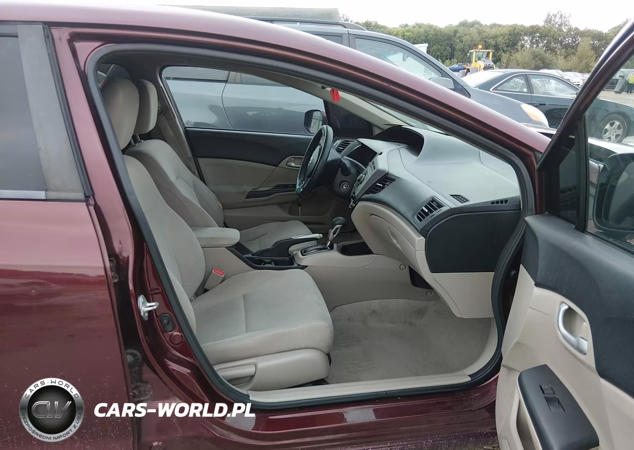 2012 Honda Civic Sdn Lx VIN:19XFB2F59CE043816 - 5