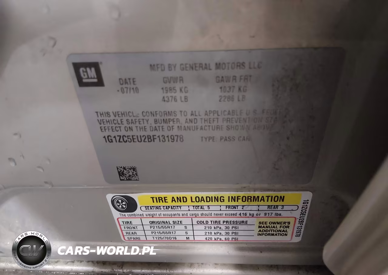 2011 Chevrolet Malibu 1Lt VIN:1G1ZC5EU2BF131978 - 9