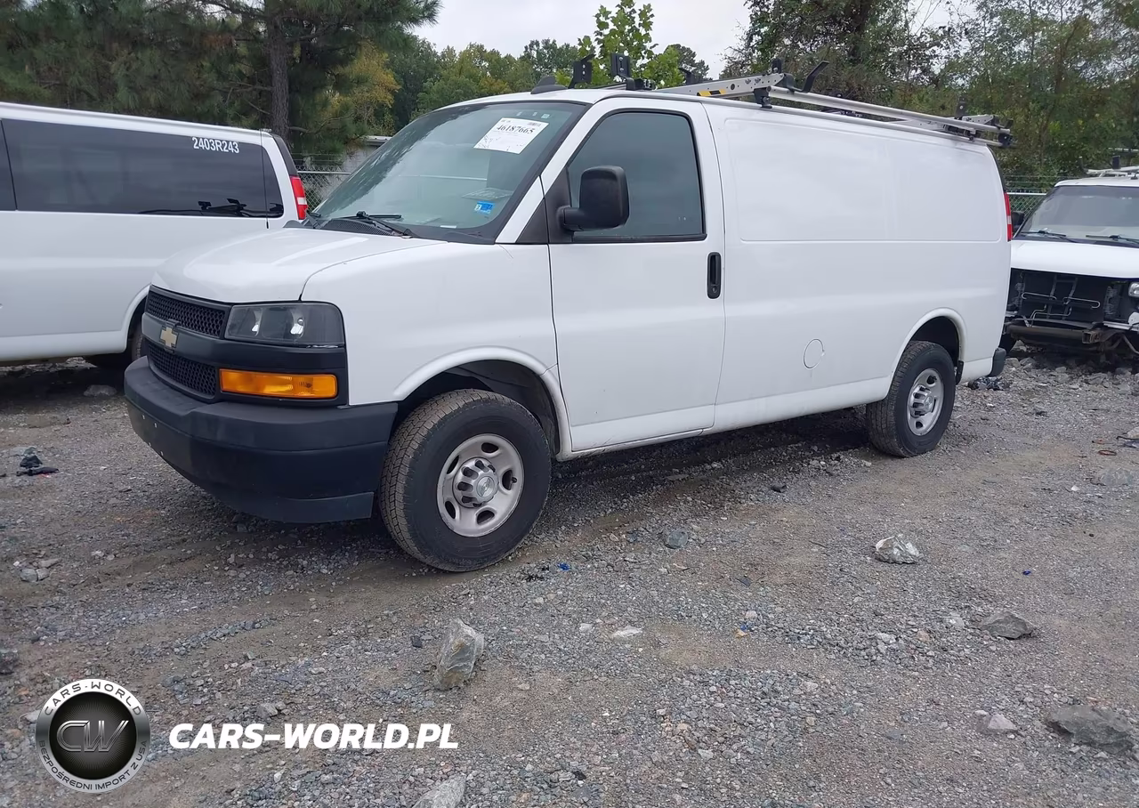 2021 Chevrolet Cargo Express Rwd 2500 Regular Wheelbase Wt VIN:1GCWGAFP7M1288454 - 2