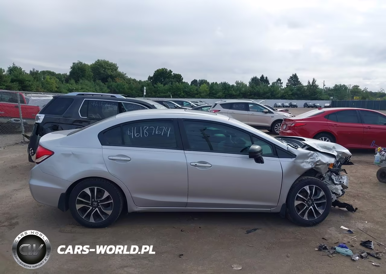 2015 Honda Civic Ex VIN:19XFB2F83FE013113 - 14
