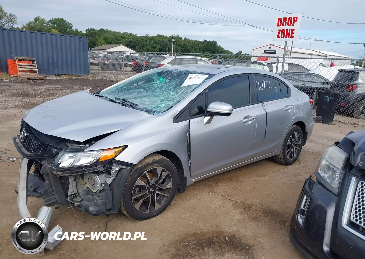 2015 Honda Civic Ex VIN:19XFB2F83FE013113 - 2