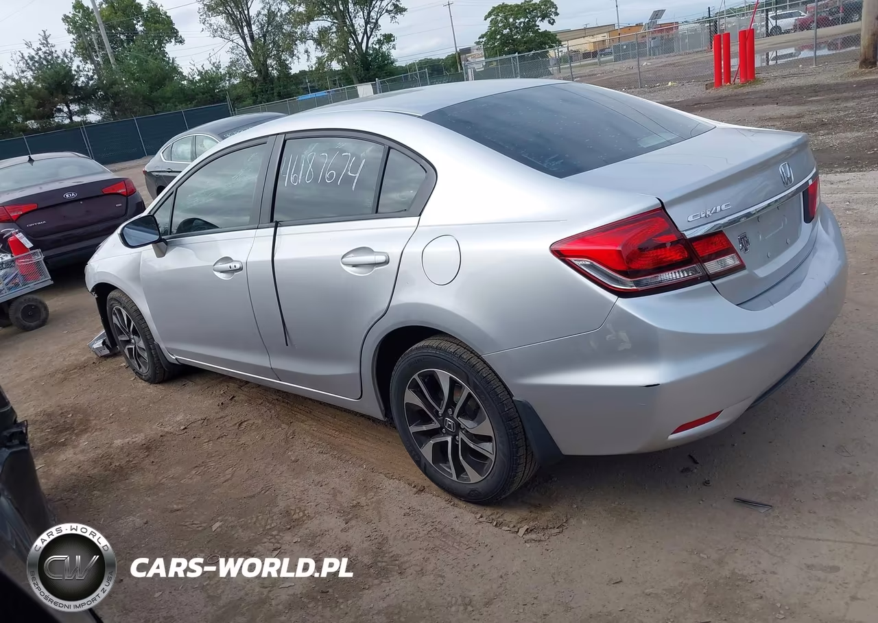 2015 Honda Civic Ex VIN:19XFB2F83FE013113 - 3