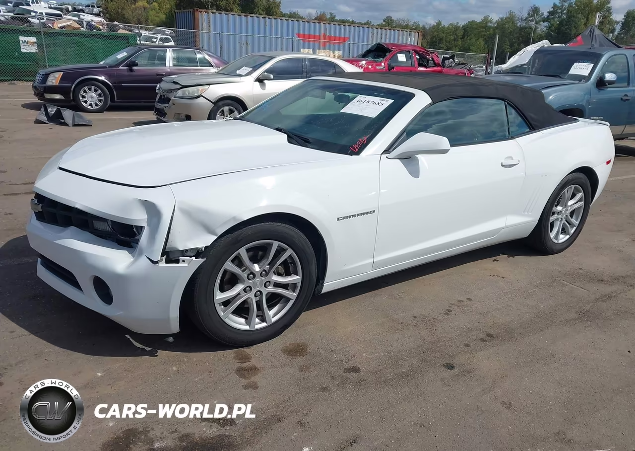2013 Chevrolet Camaro 1Lt VIN:2G1FB3D36D9110792 - 2