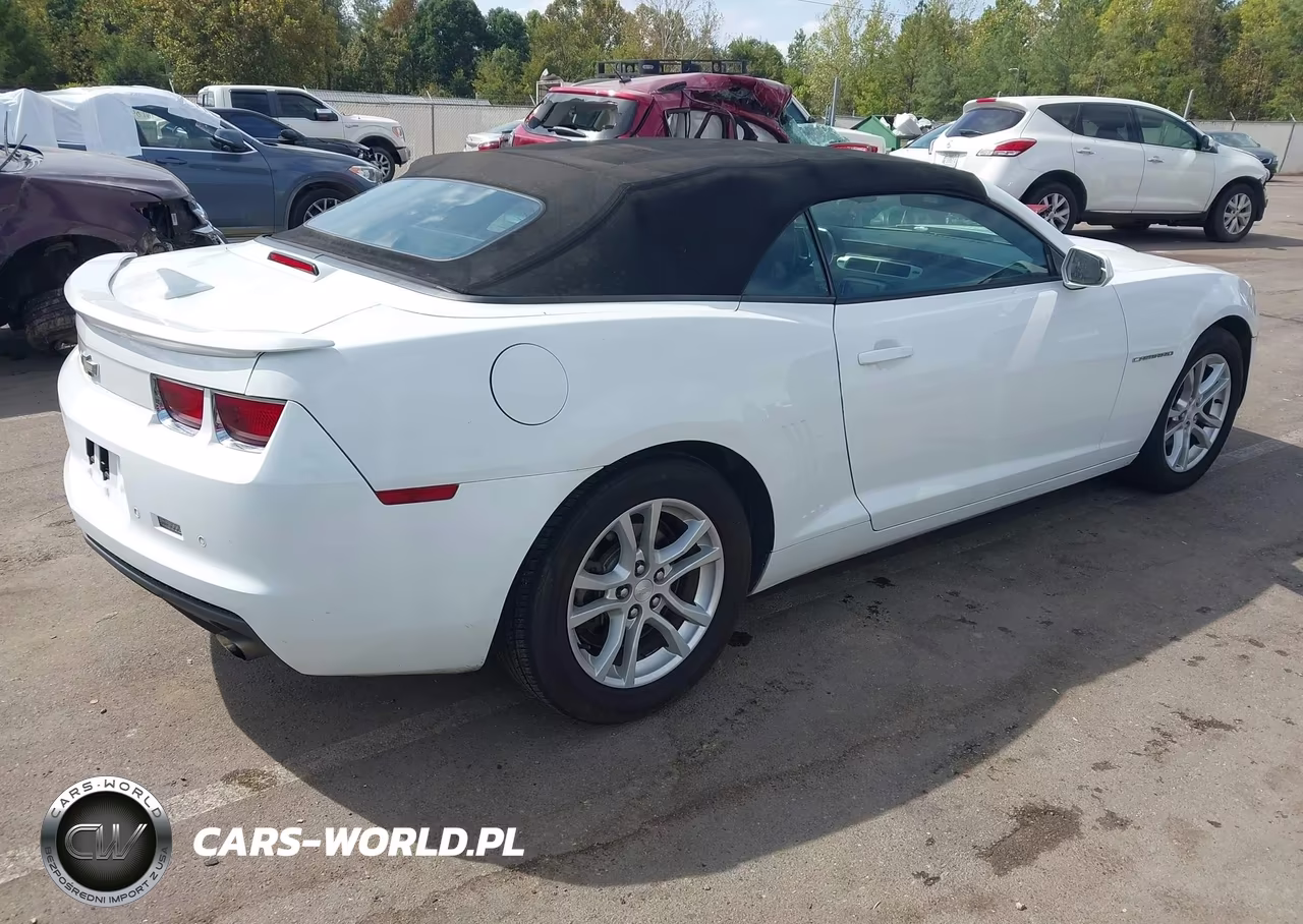 2013 Chevrolet Camaro 1Lt VIN:2G1FB3D36D9110792 - 4