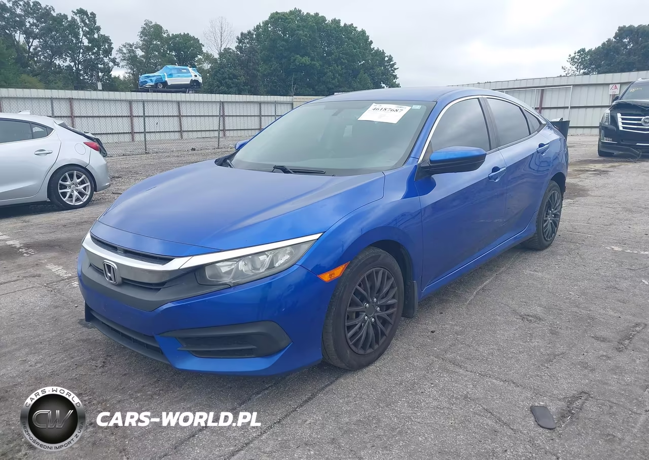 2017 Honda Civic Lx VIN:19XFC2F55HE002491 - 2