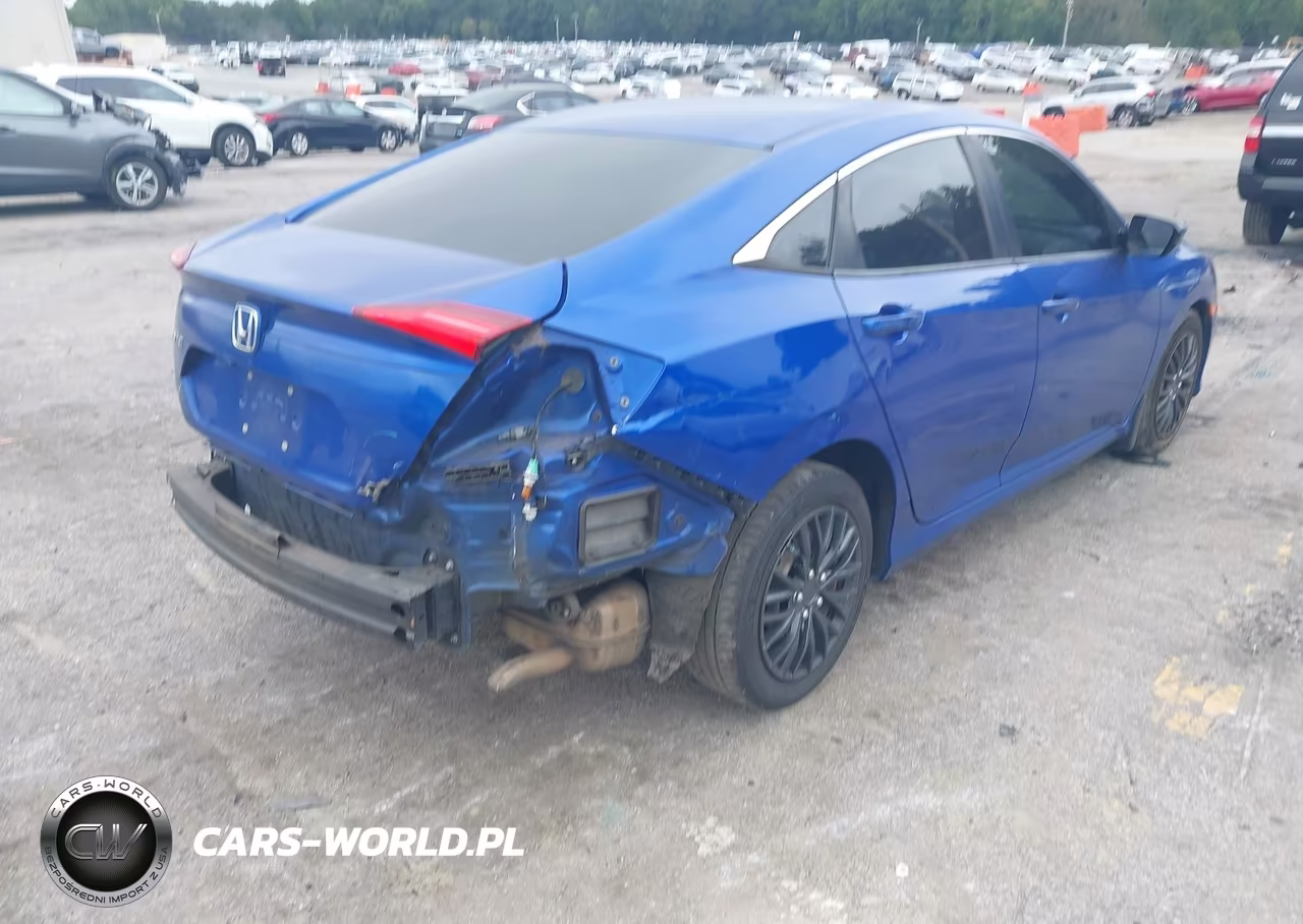 2017 Honda Civic Lx VIN:19XFC2F55HE002491 - 4