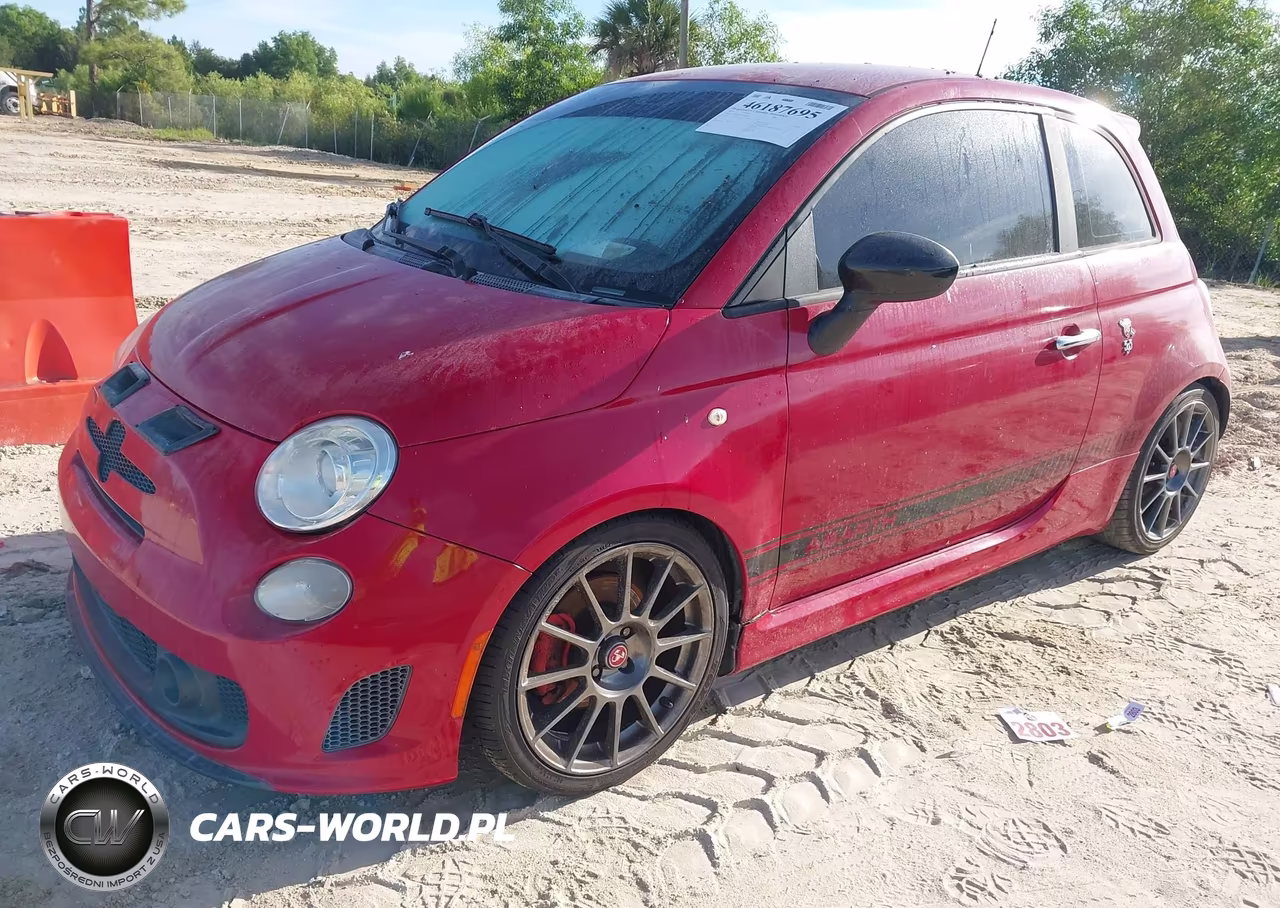 2012 Fiat 500 Abarth VIN:3C3CFFFH8CT379501 - 2