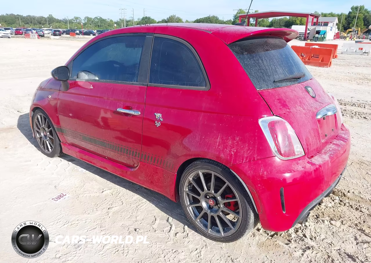 2012 Fiat 500 Abarth VIN:3C3CFFFH8CT379501 - 3