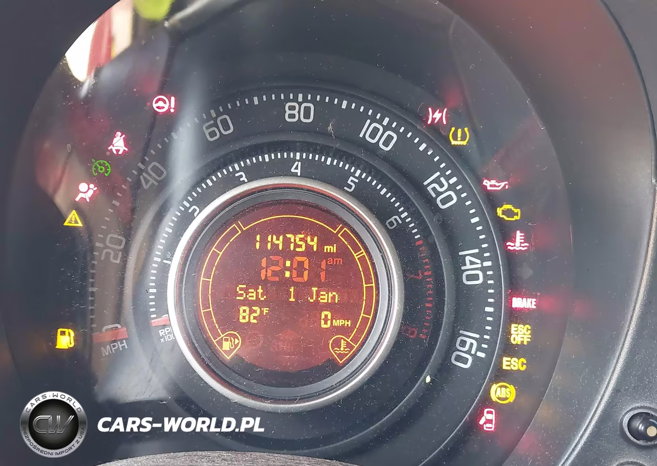 2012 Fiat 500 Abarth VIN:3C3CFFFH8CT379501 - 7