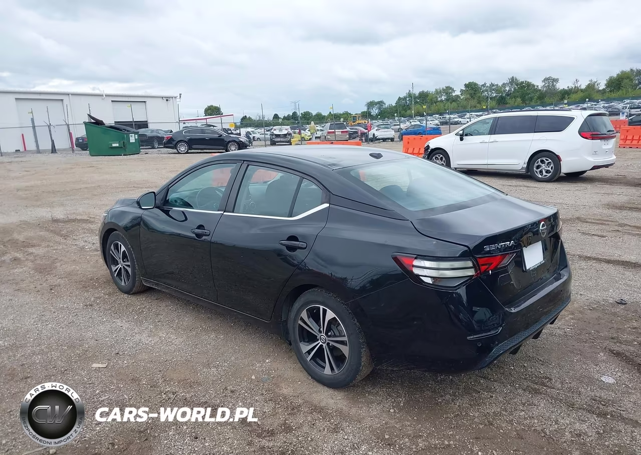 2021 Nissan Sentra Sv VIN:3N1AB8CVXMY222998 - 3