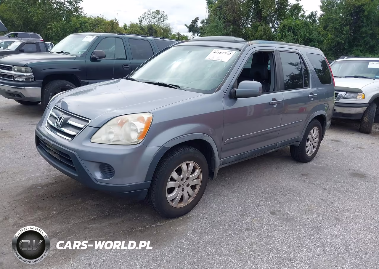 2005 Honda Cr-V Se VIN:JHLRD78945C062873 - 2