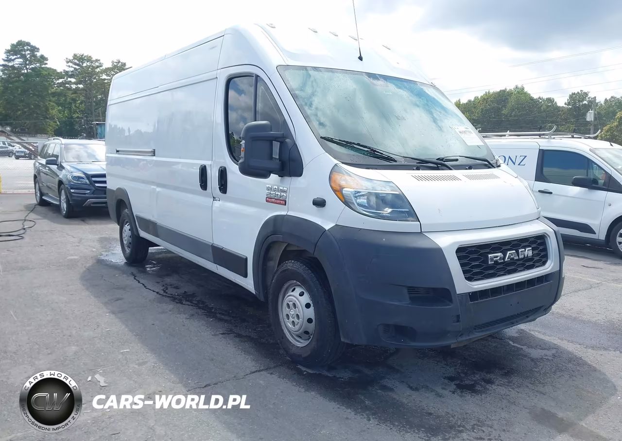 2019 Ram Promaster 2500 High Roof 159 Wb VIN:3C6TRVDG9KE507293 - 1