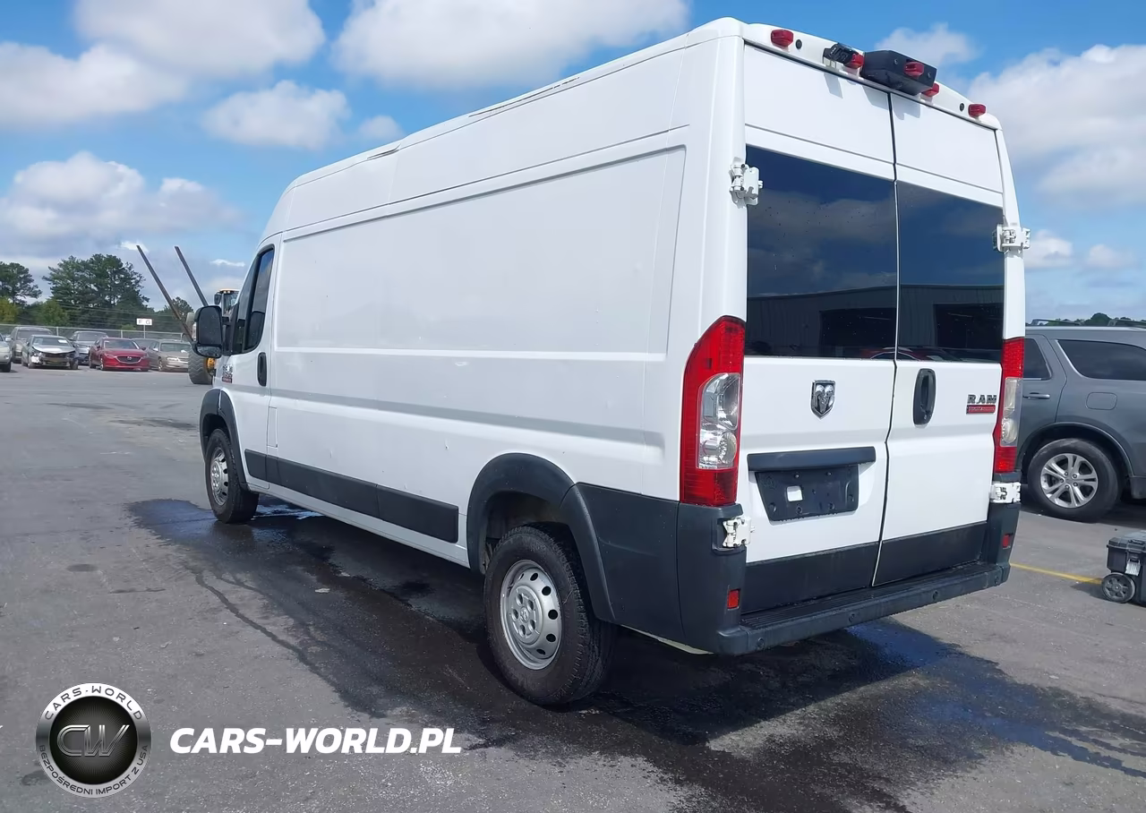 2019 Ram Promaster 2500 High Roof 159 Wb VIN:3C6TRVDG9KE507293 - 3