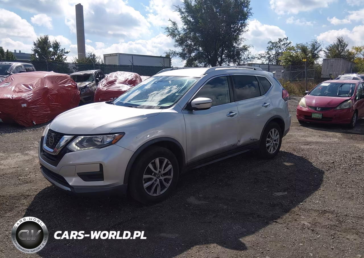 2019 Nissan Rogue Sv VIN:KNMAT2MT6KP518698 - 2