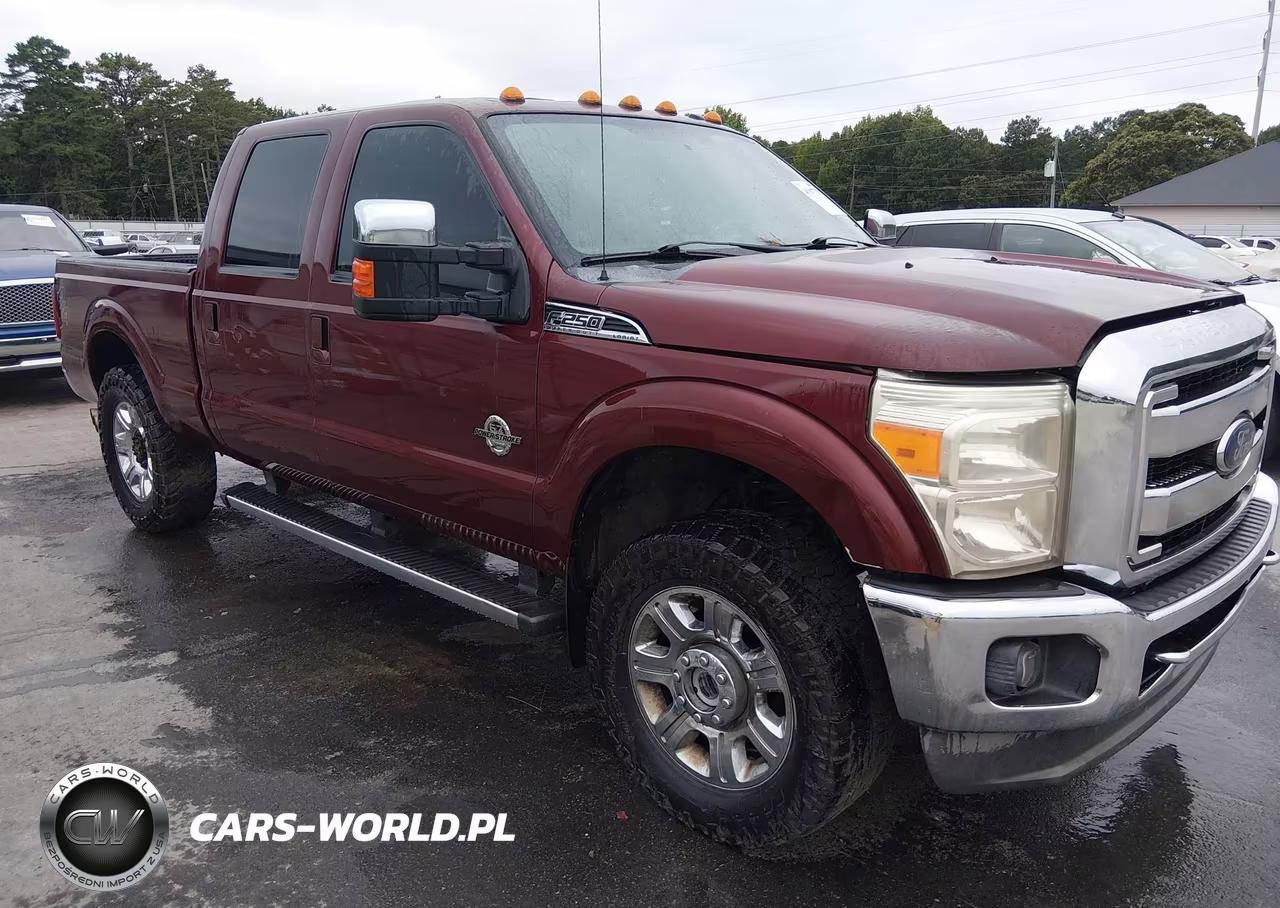 2012 Ford F-250 Lariat VIN:1FT7W2BT0CEA74624 - 1