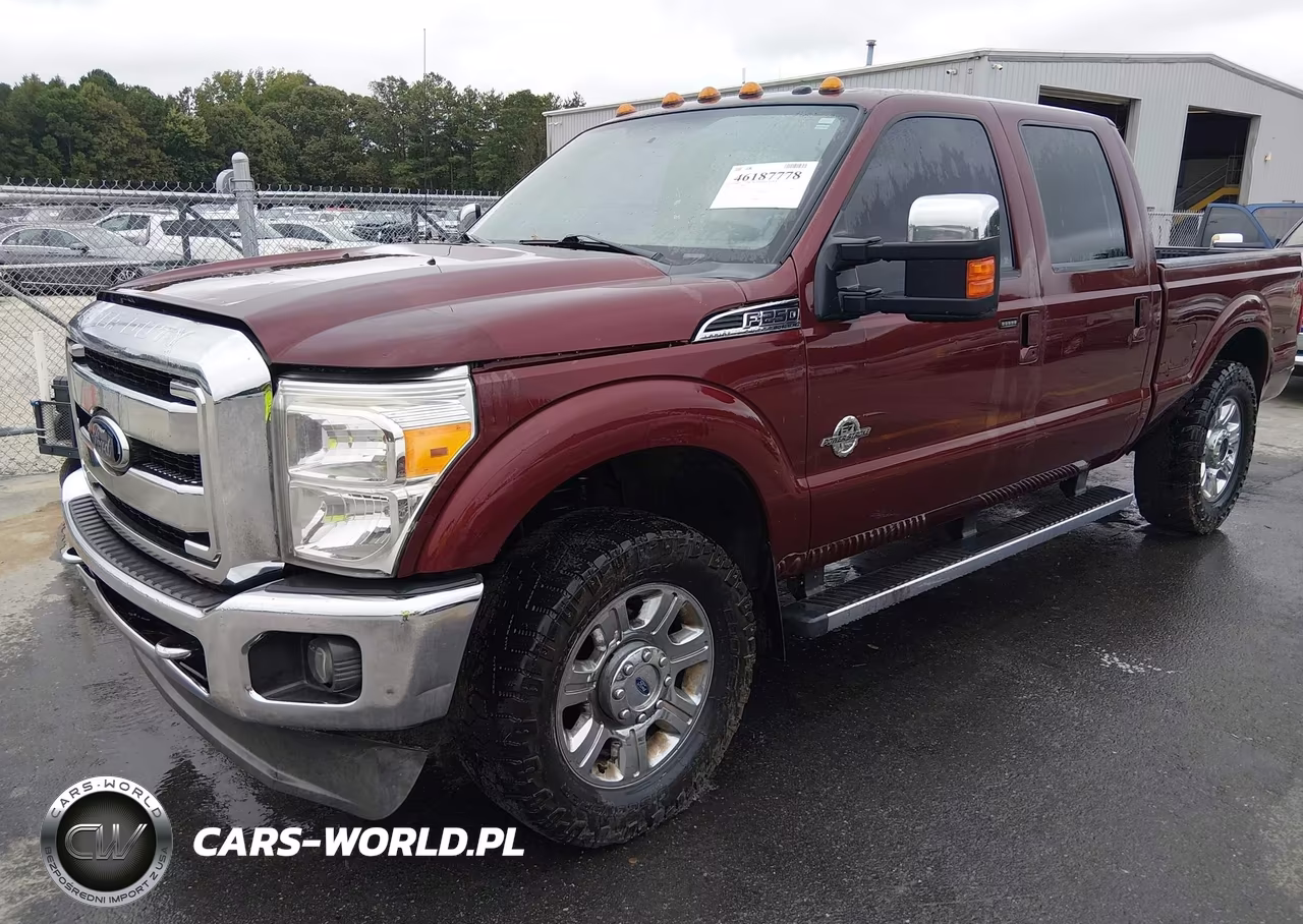 2012 Ford F-250 Lariat VIN:1FT7W2BT0CEA74624 - 2