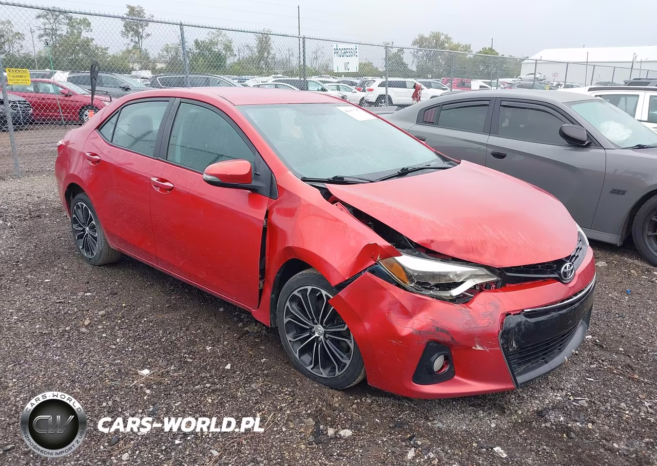 2015 Toyota Corolla S Plus