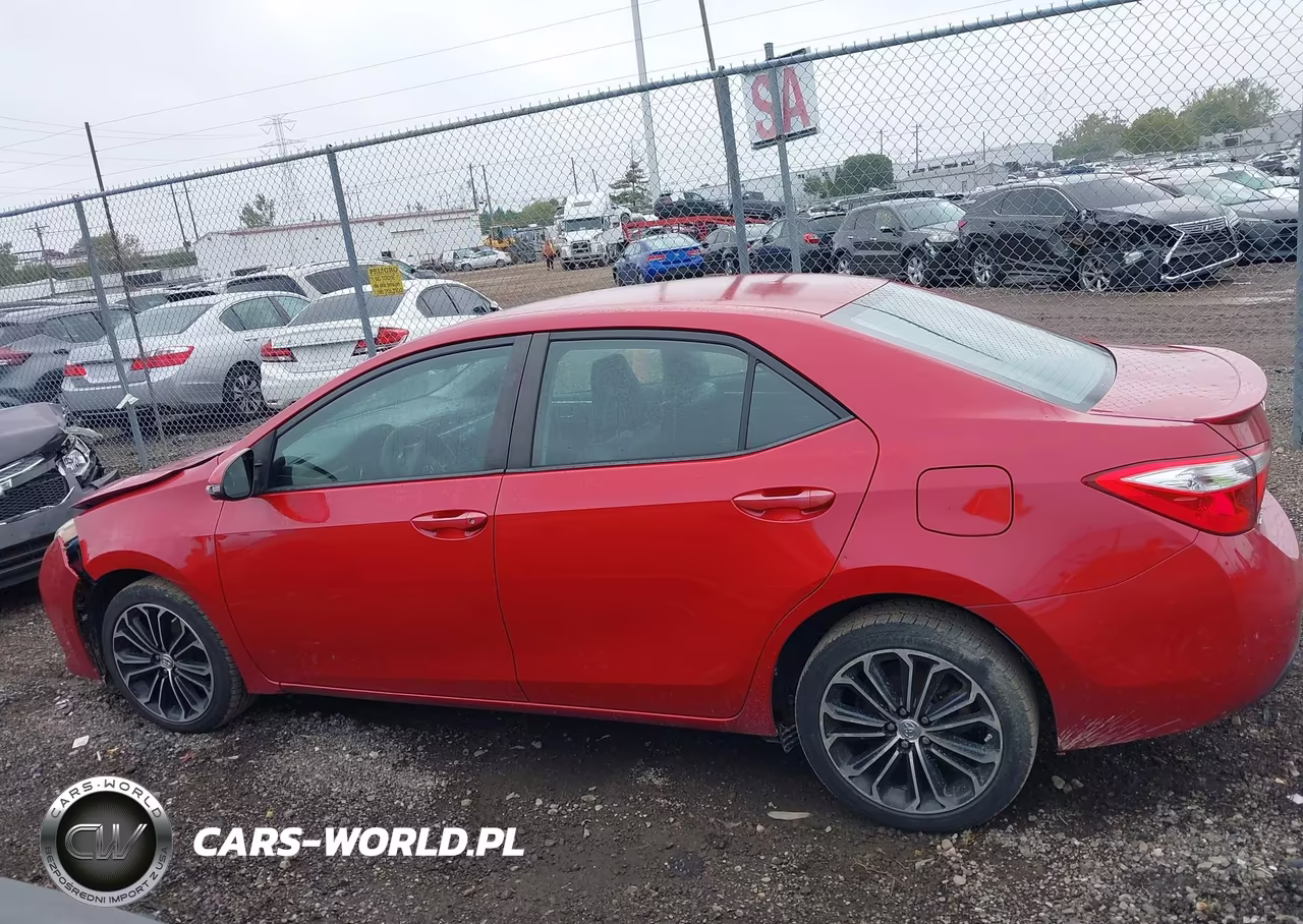 2015 Toyota Corolla S Plus VIN:2T1BURHE3FC410243 - 14