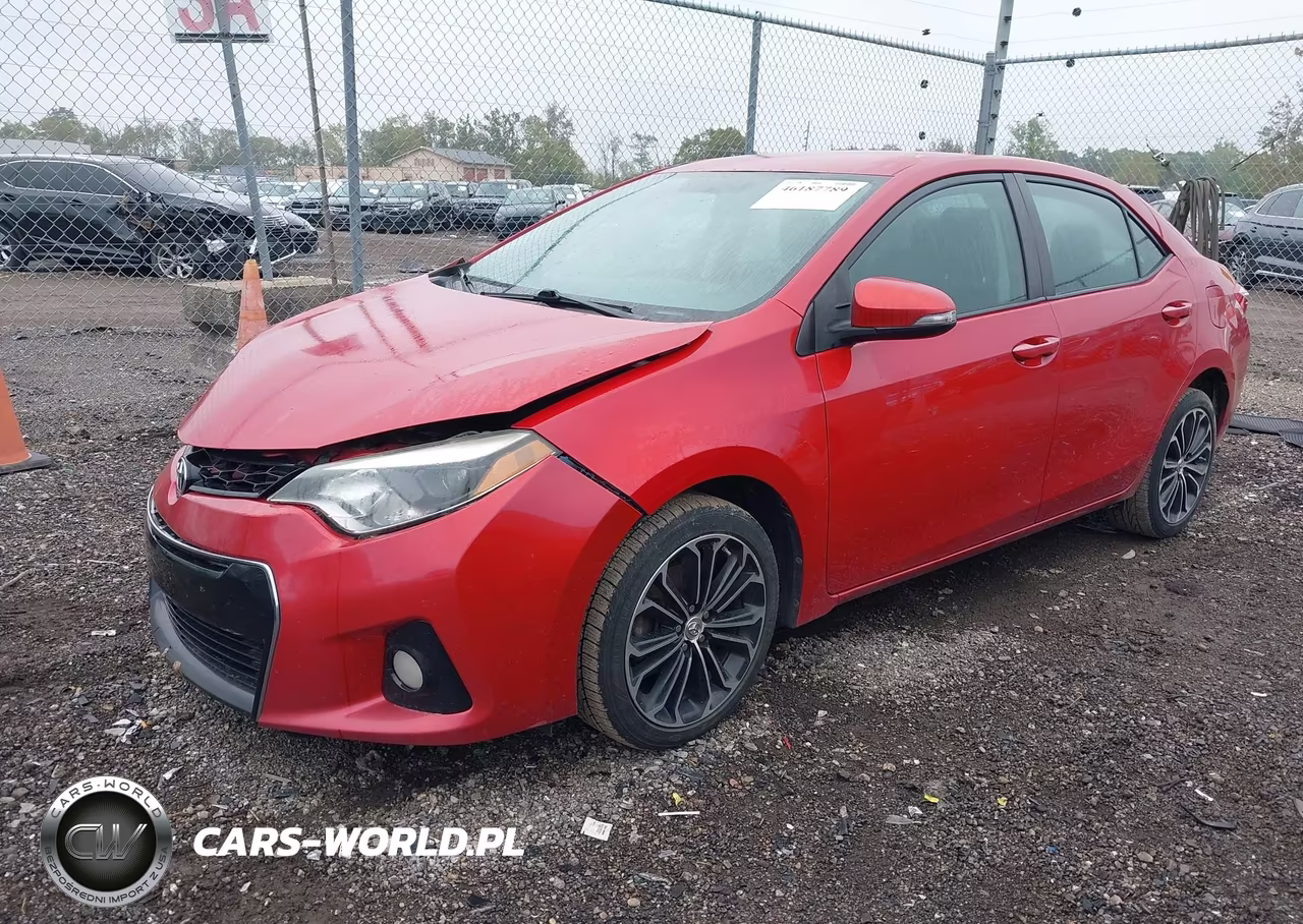2015 Toyota Corolla S Plus VIN:2T1BURHE3FC410243 - 2