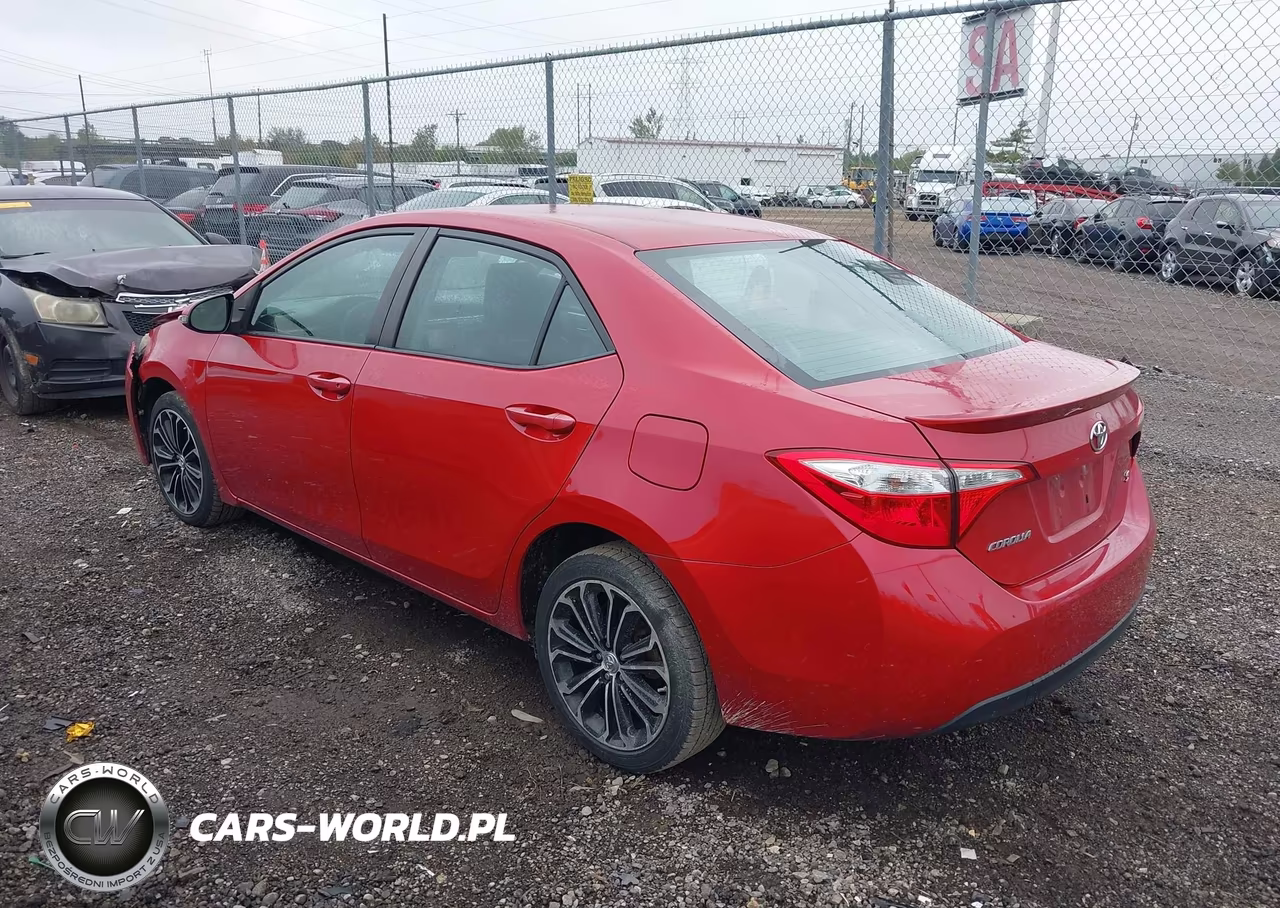 2015 Toyota Corolla S Plus VIN:2T1BURHE3FC410243 - 3