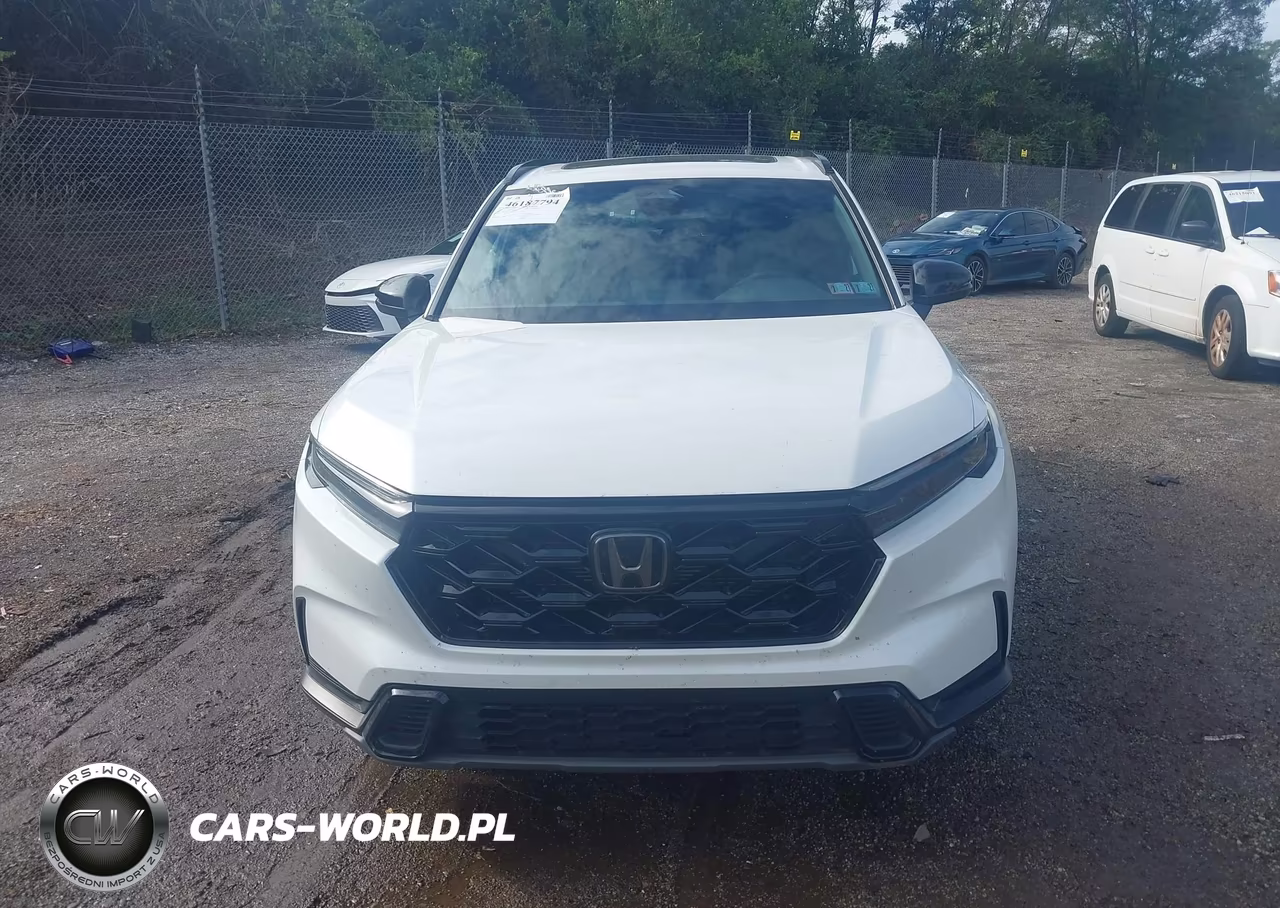 2025 Honda Cr-V Hybrid Sport VIN:7FARS6H53SE019395 - 12