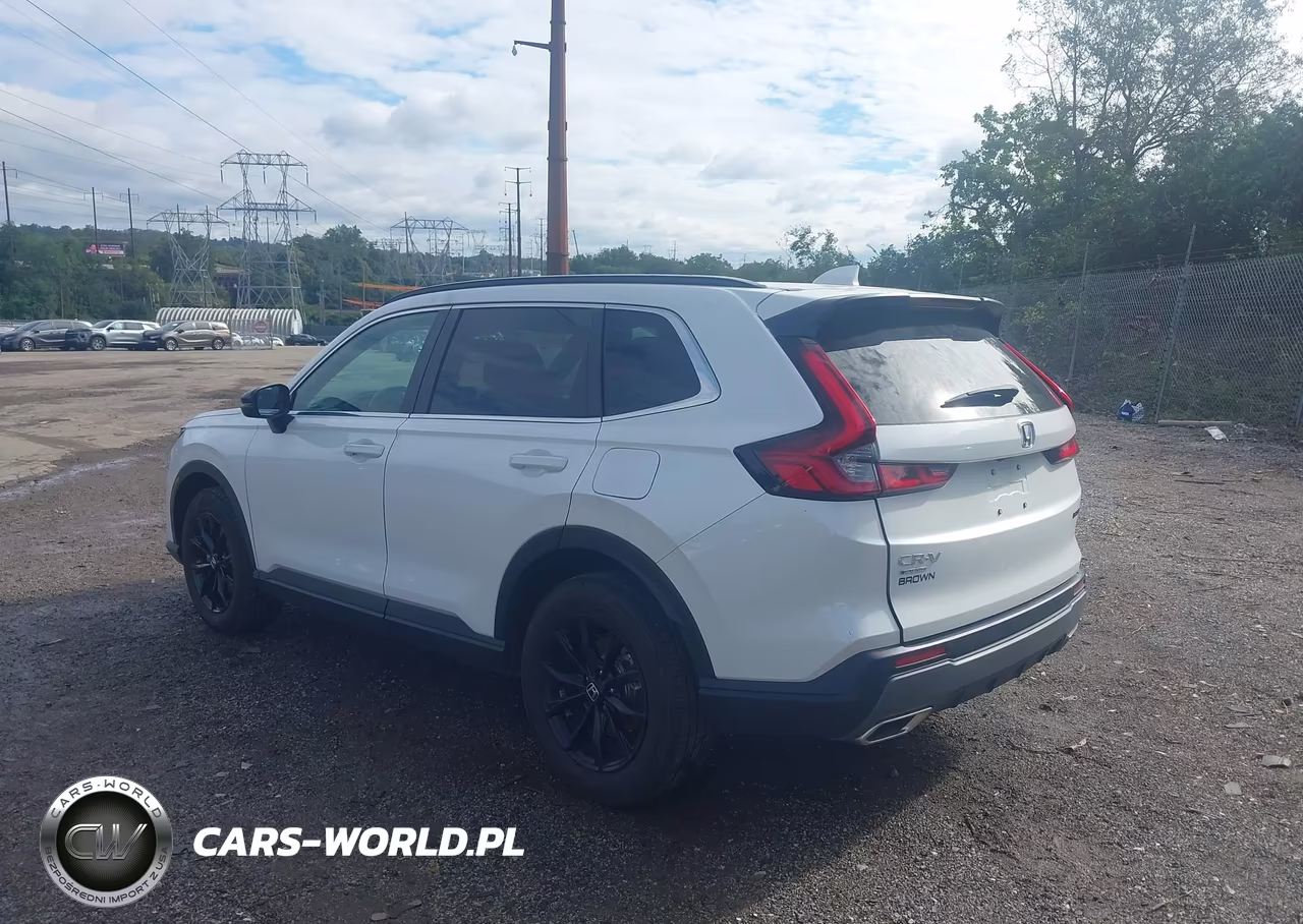 2025 Honda Cr-V Hybrid Sport VIN:7FARS6H53SE019395 - 3