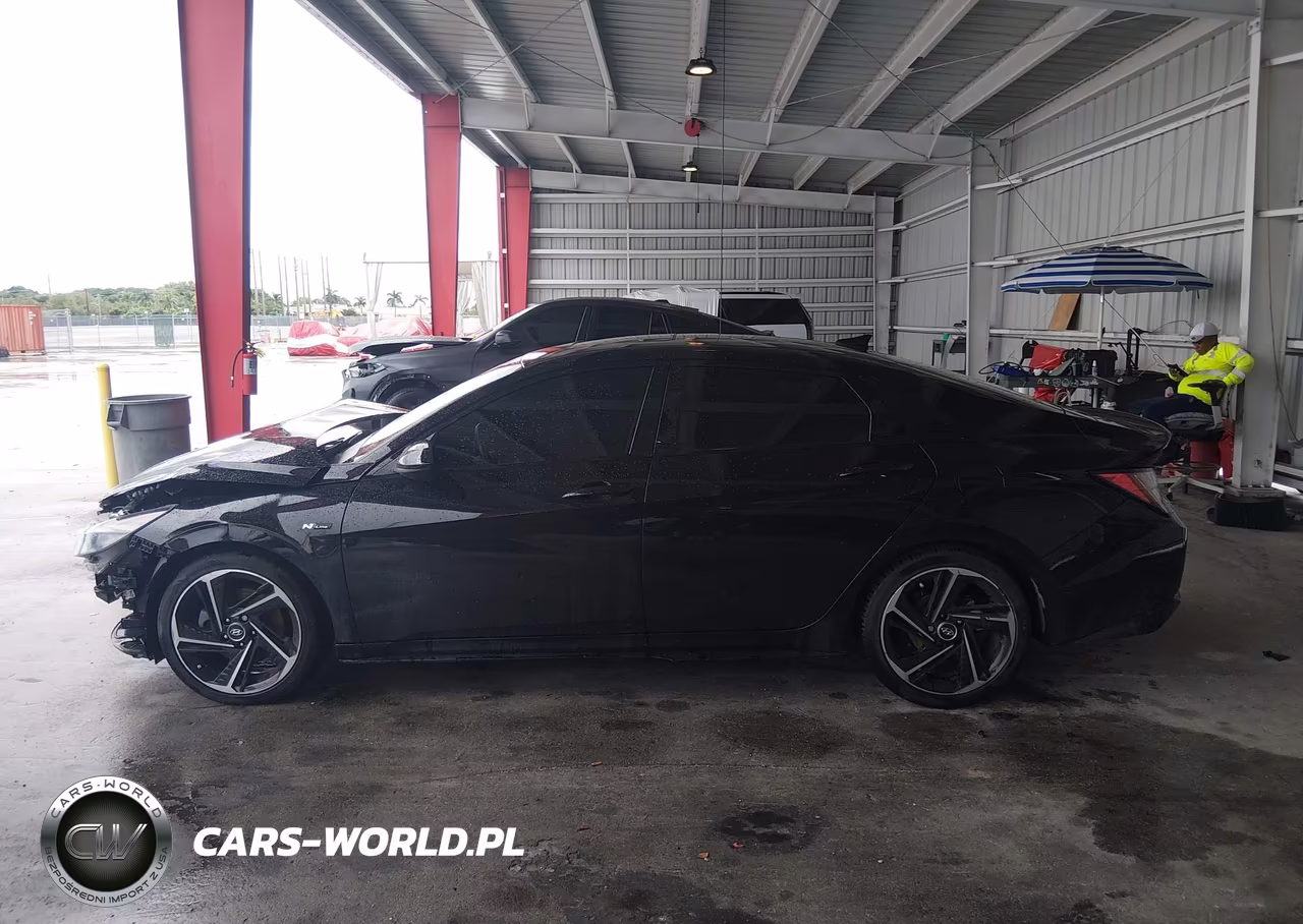 2022 Hyundai Elantra N Line VIN:KMHLR4AF0NU266952 - 15