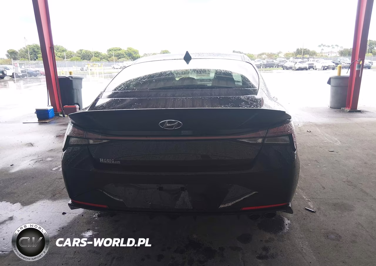 2022 Hyundai Elantra N Line VIN:KMHLR4AF0NU266952 - 17