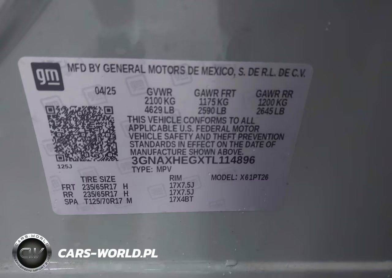 2026 Chevrolet Equinox Fwd Lt VIN:3GNAXHEGXTL114896 - 9