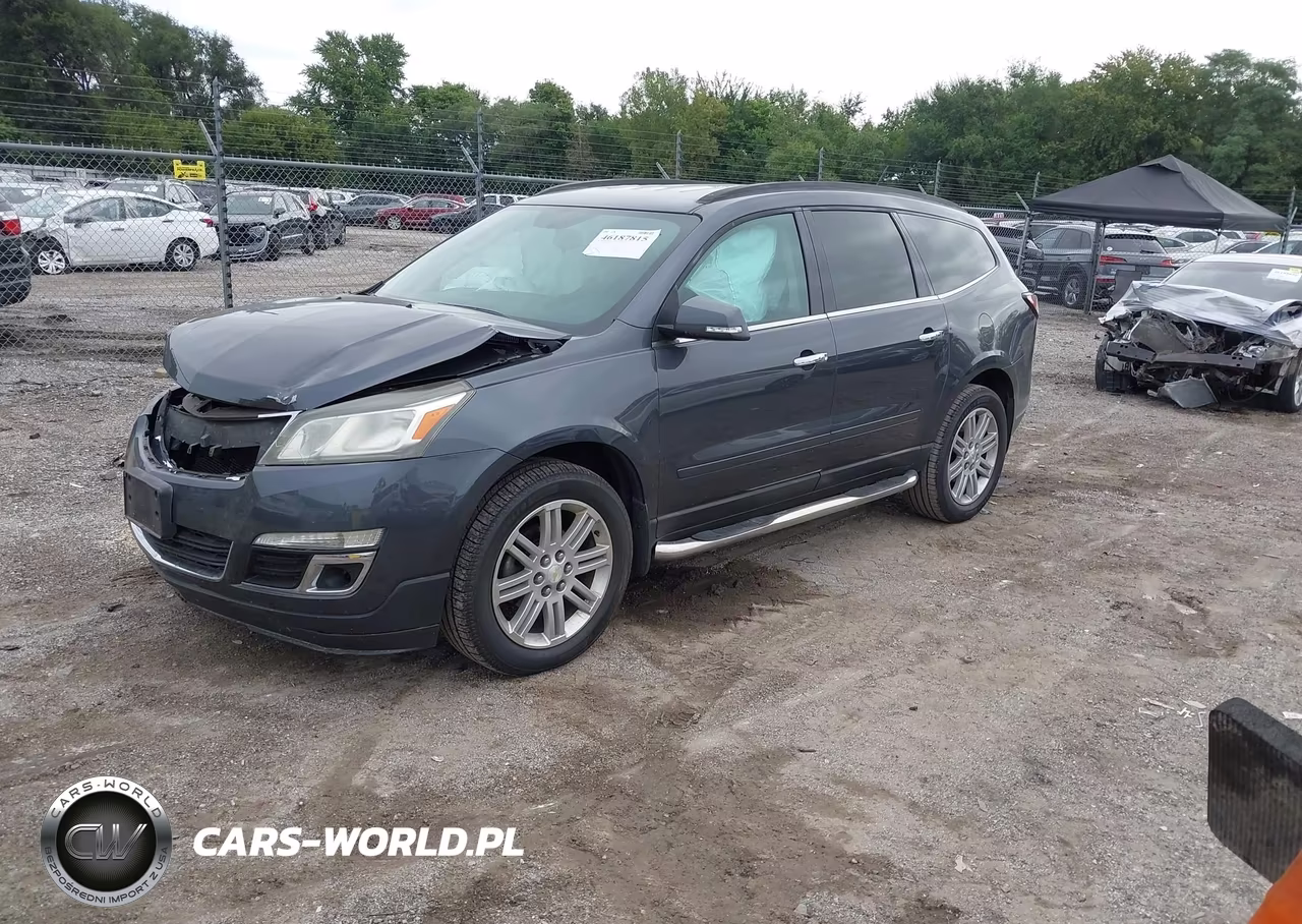 2013 Chevrolet Traverse Lt VIN:1GNKRGKD6DJ229555 - 2