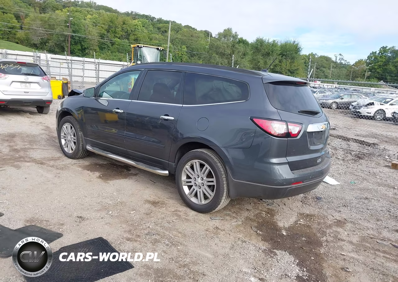 2013 Chevrolet Traverse Lt VIN:1GNKRGKD6DJ229555 - 3