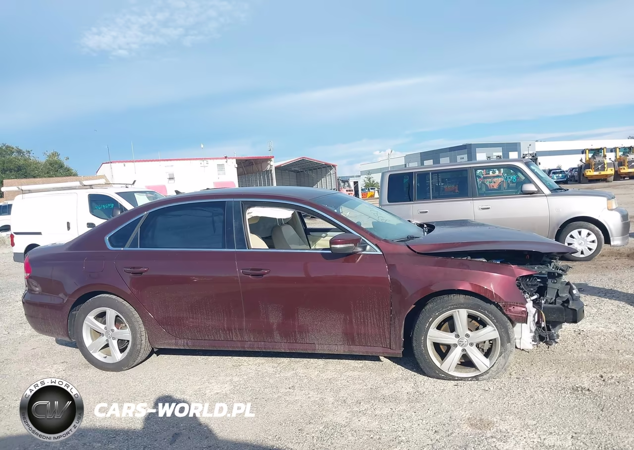 2013 Volkswagen Passat 2.5L Se VIN:1VWBP7A32DC136069 - 14
