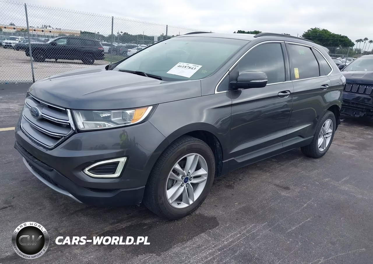 2017 Ford Edge Sel VIN:2FMPK3J90HBC63196 - 2
