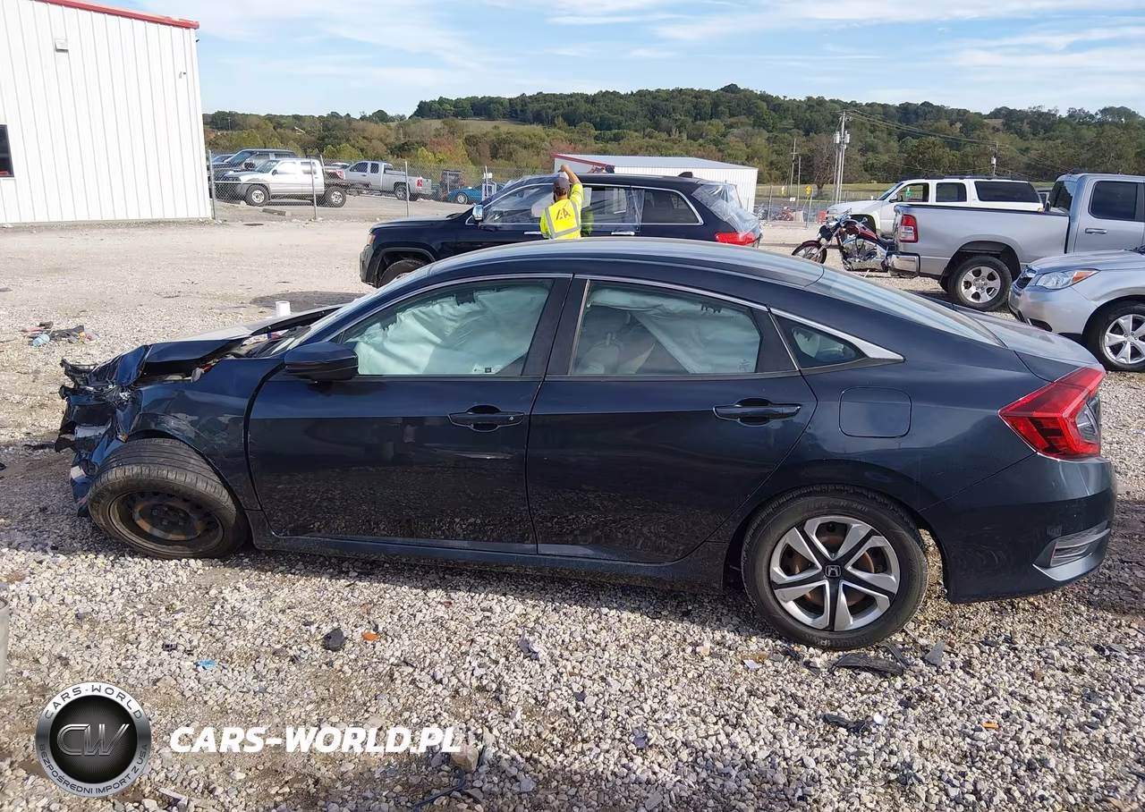 2017 Honda Civic Lx VIN:19XFC2F50HE012796 - 14