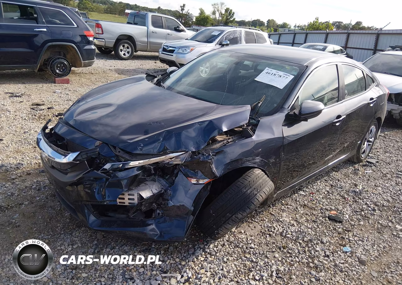 2017 Honda Civic Lx VIN:19XFC2F50HE012796 - 2