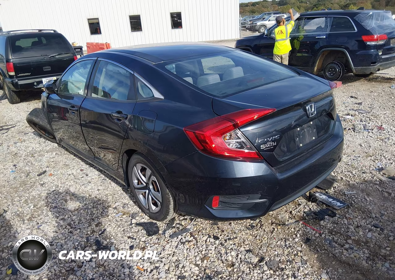 2017 Honda Civic Lx VIN:19XFC2F50HE012796 - 3