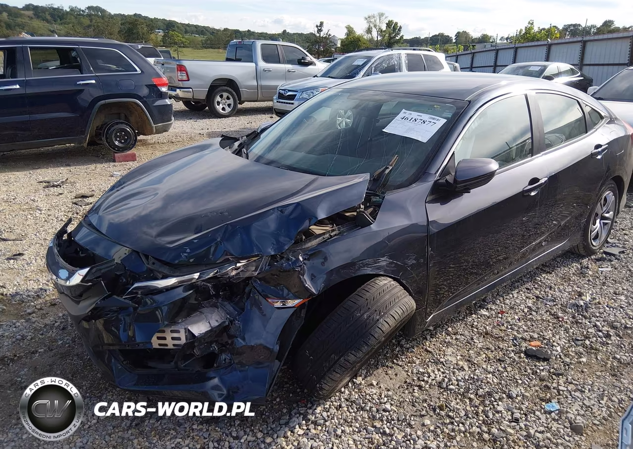 2017 Honda Civic Lx VIN:19XFC2F50HE012796 - 6