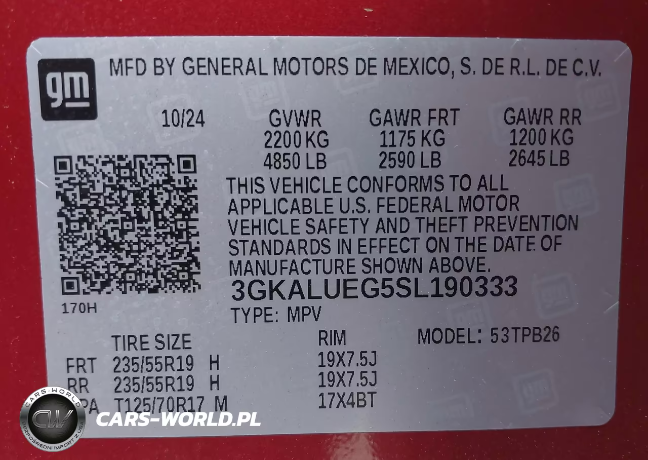 2025 GMC Terrain Awd Elevation VIN:3GKALUEG5SL190333 - 9