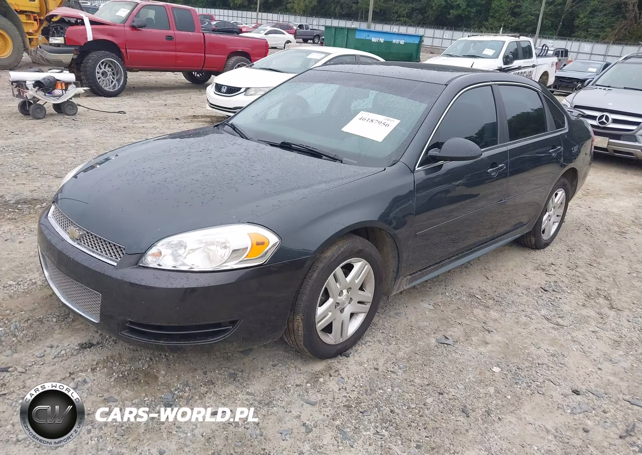 2013 Chevrolet Impala Lt VIN:2G1WB5E3XD1180434 - 2