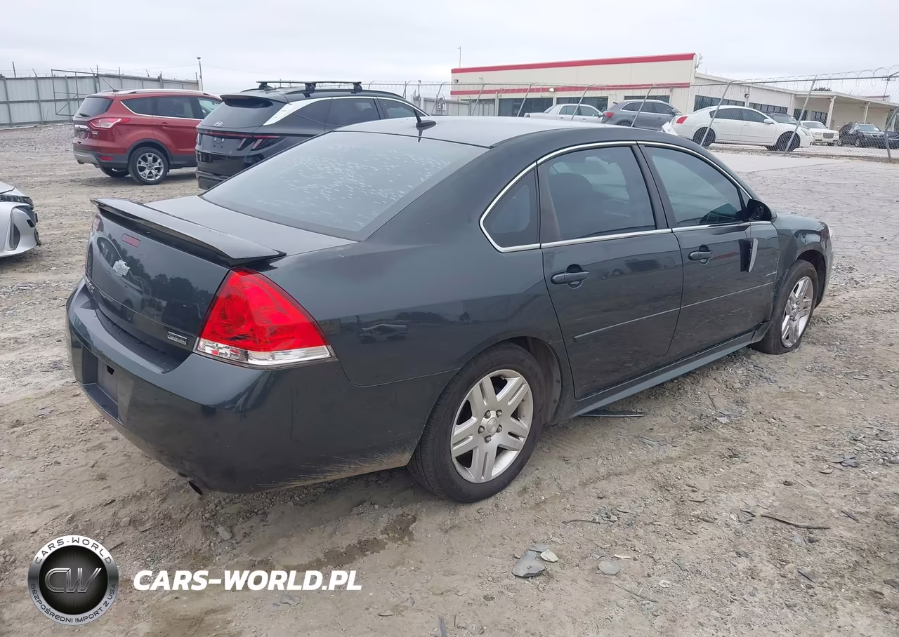 2013 Chevrolet Impala Lt VIN:2G1WB5E3XD1180434 - 4
