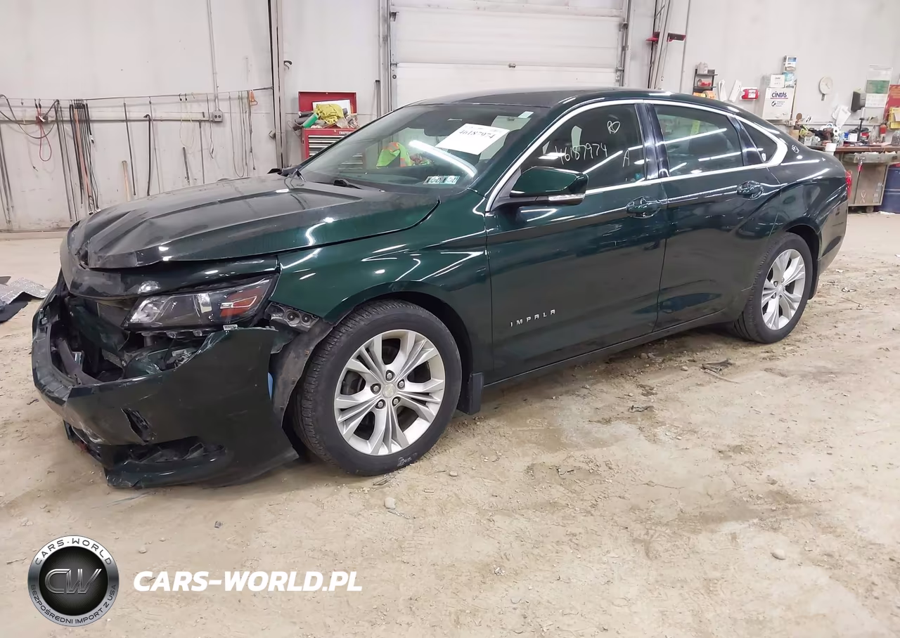 2015 Chevrolet Impala Lt VIN:2G1125S37F9217457 - 2