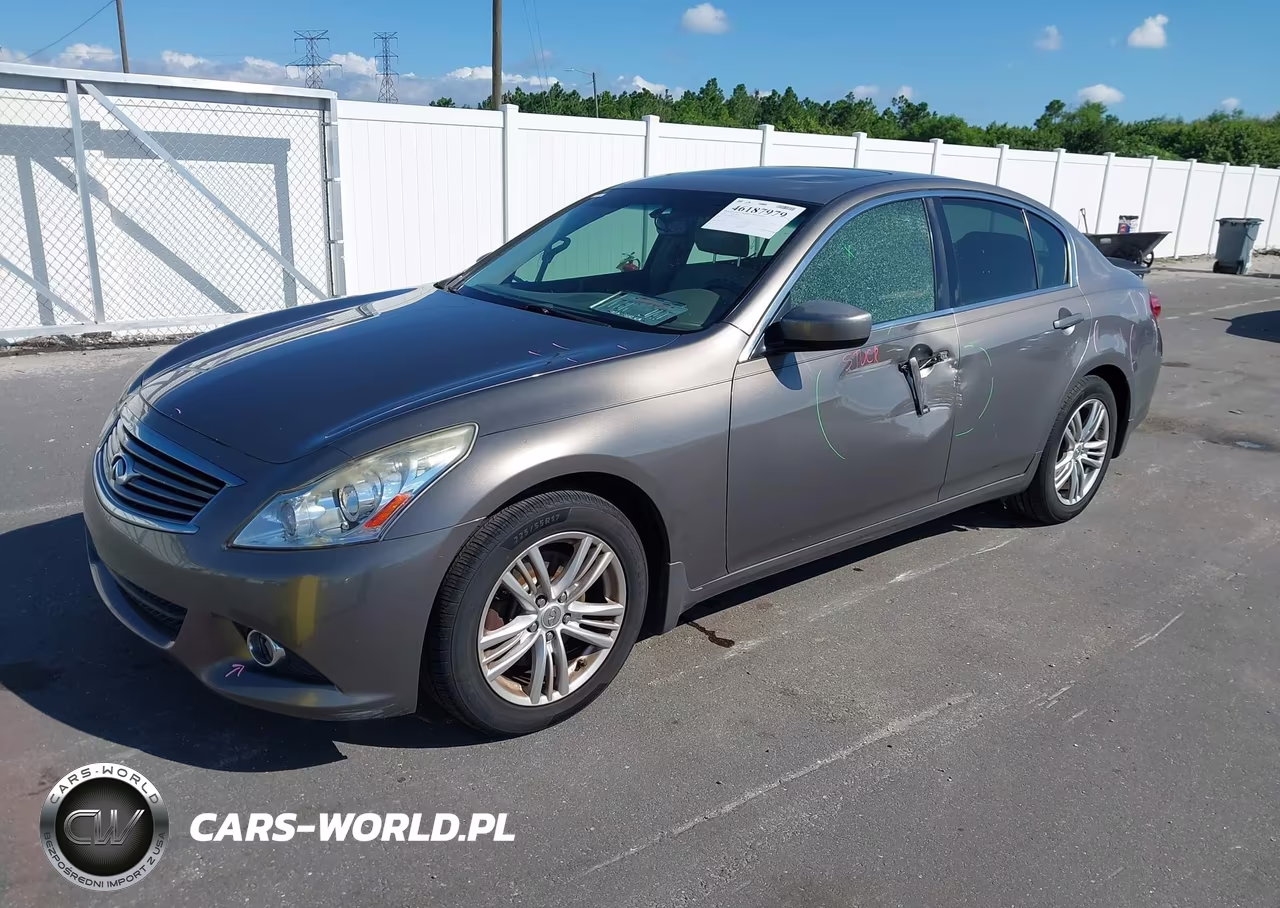 2012 Infiniti G37 Journey VIN:JN1CV6AP8CM627011 - 2