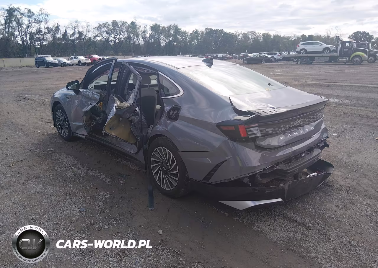 2025 Hyundai Sonata Hybrid Sel VIN:KMHL34JJ2SA123634 - 3