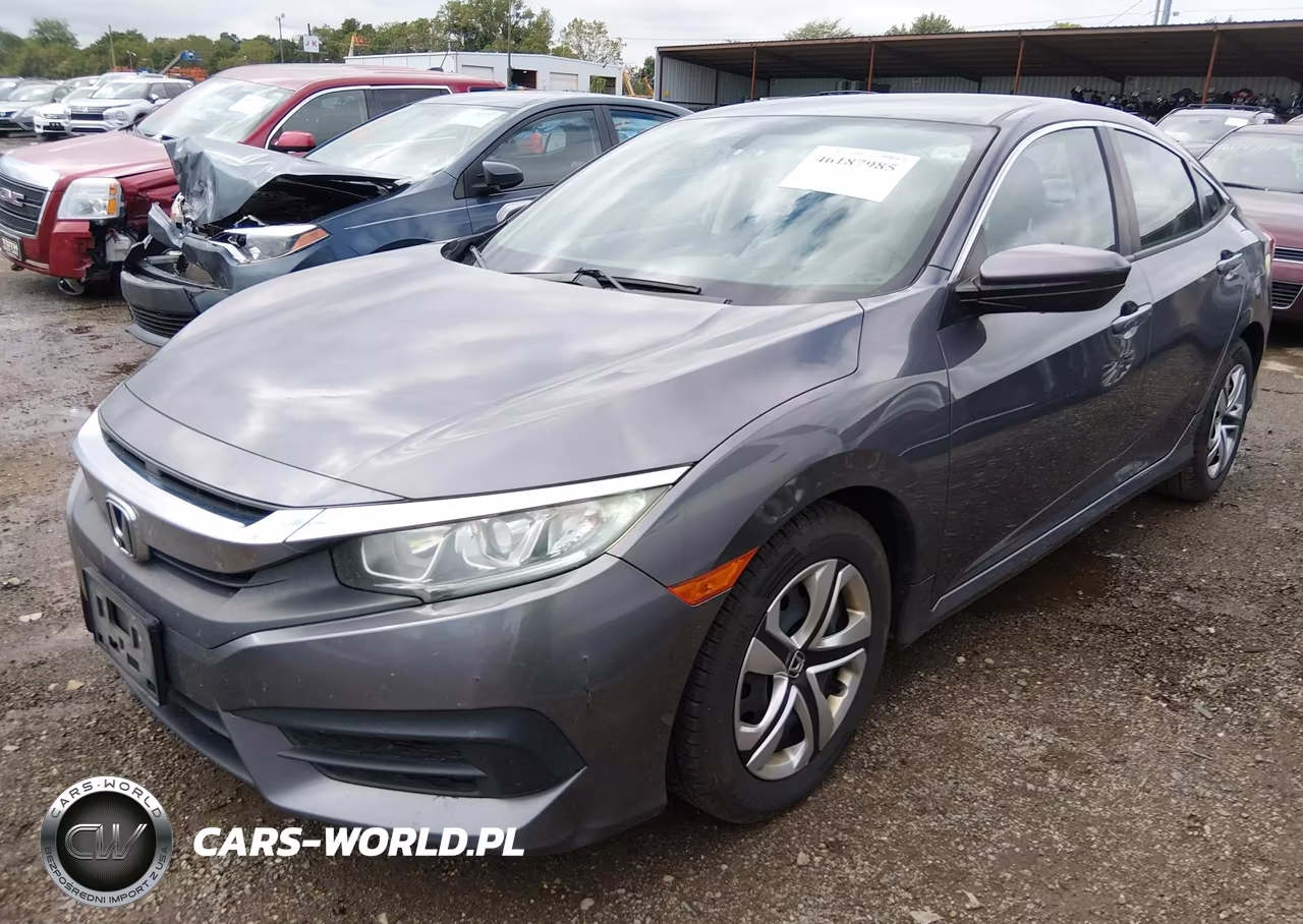 2016 Honda Civic Lx VIN:19XFC2F59GE033192 - 2