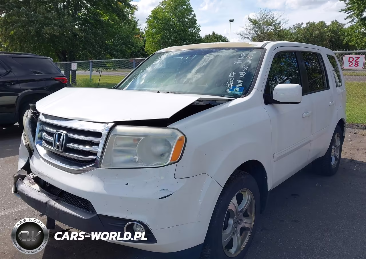2013 Honda Pilot Ex-L VIN:5FNYF4H53DB013177 - 2