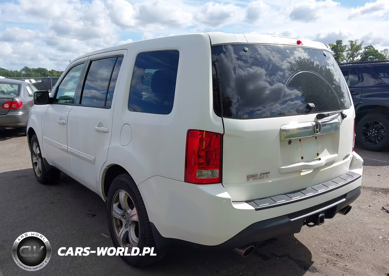 2013 Honda Pilot Ex-L VIN:5FNYF4H53DB013177 - 3