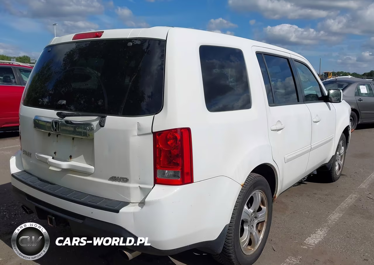 2013 Honda Pilot Ex-L VIN:5FNYF4H53DB013177 - 4