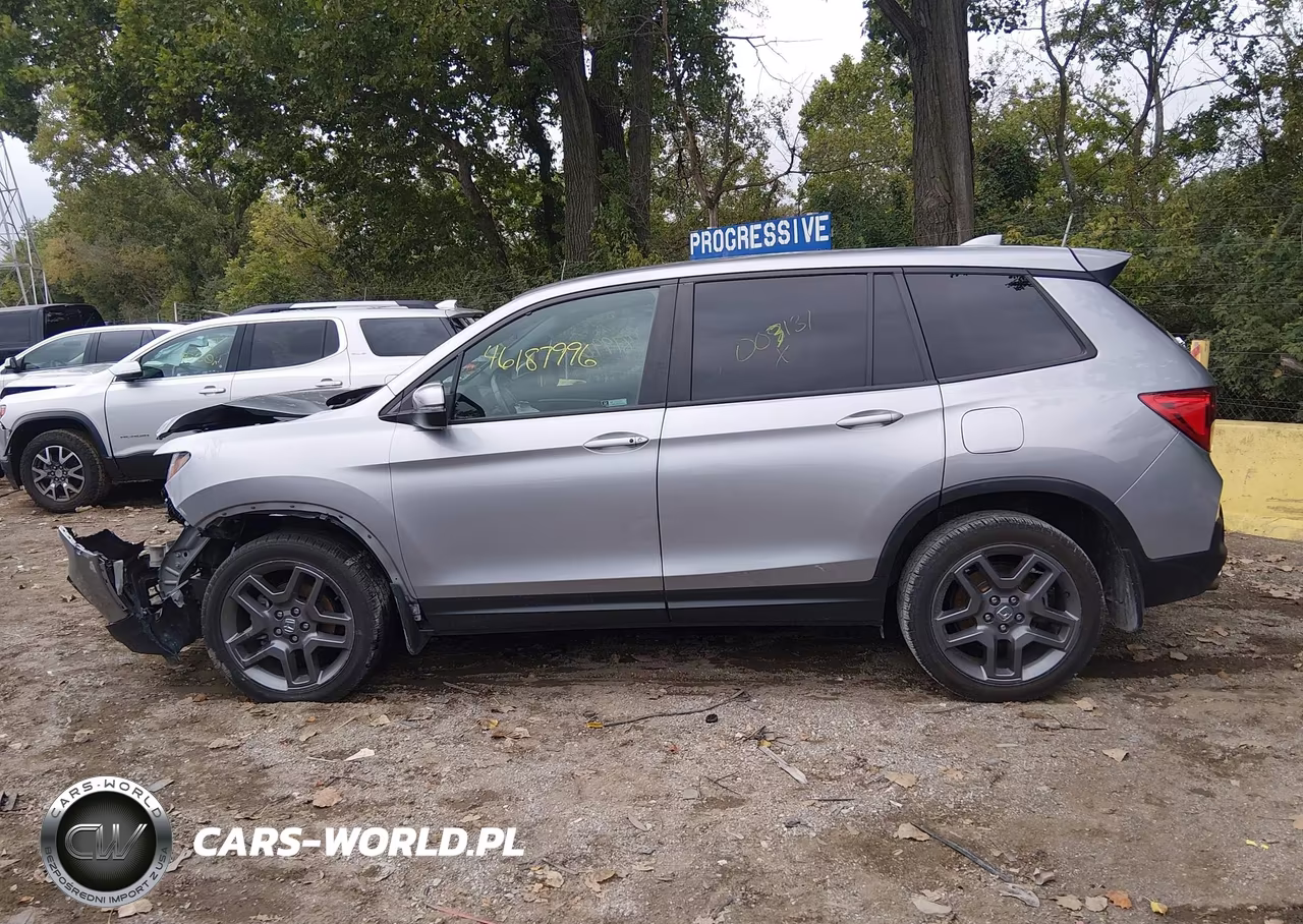 2022 Honda Passport Ex-L VIN:5FNYF7H52NB003131 - 14